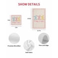 thumbnail image 7 of Easter Kitchen Dish Towels for Drying Dishes Set of 2, Colorful Polka Dot Bunny Vintage Pink Checkered Plaid Waffle Weave Microfiber Hand Tea Bathroom Towels Quick Dry & Absorbent Towel 12x12, 7 of 7