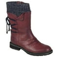 thumbnail image 1 of Bottes de Neige Mi-Mollet d'Hiver pour Femmes avec Lacets, 1 of 2