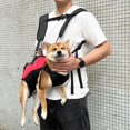 thumbnail image 4 of Pet Carrier Bag with Breathable Adjustable Shoulder Strap, Horizontal Hugging Pouch for Outer Covering, Short Trip Comfortable Pet Carrier, 4 of 5