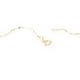thumbnail image 4 of Cadena Ametrinaa Grano de Café Unisex 50cm Oro Italiano Solido 10k, 4 of 5