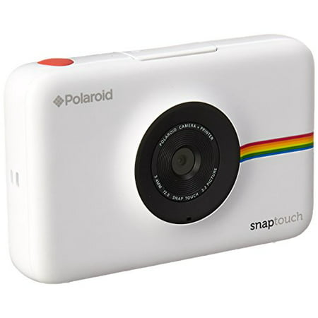 Polaroid Snap Touch Instant Print Digital Camera with LCD Touch Display - White (Best Instant Digital Camera)