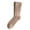 Khaki, variant on Fgnfyis Women's Winter Wool Crew Socks Soft Knit Warm Casual Everyday Stockings For Her Light Blue One Size