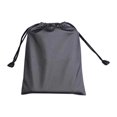 thumbnail image 1 of Estuche impermeable para dispositivos electrónicos de 10x16 cm, organizador portátil para teléfonos, cámaras y gadgets, funda de piel sintética gris, 1 of 7