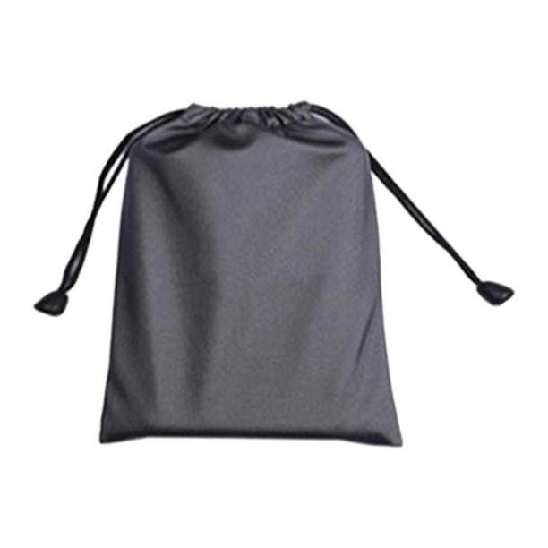 Bolsa de almacenamiento para dispositivos electrónicos de 4×6.3 pulgadas con cordón ajustable, ligera, para accesorios digitales. Estuche multiusos de