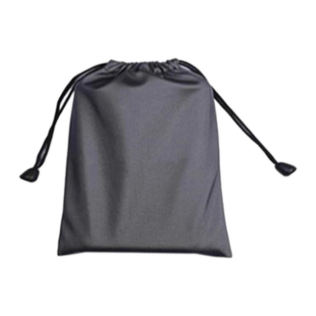 Estuche impermeable para dispositivos electrónicos de 10x16 cm, organizador portátil para teléfonos, cámaras y gadgets, funda de piel sintética gris