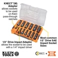 thumbnail image 2 of Juego de enchufes Klein Tools 65111IMPACT KNECT Deep-Well, 14 piezas, 2 of 9