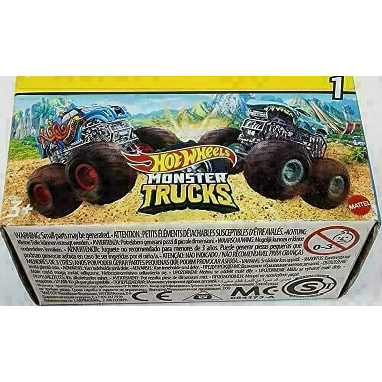 Hot Wheels Monster Trucks Yellow Wave Series 1 (Podium Crasher)