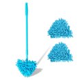 thumbnail image 2 of Billuyoard Fregona giratoria para suelo de hormigón en seco y húmedo, para dormitorio, baño, lavabo, removedor de polvo telescópico desmontable, Suministros de limpieza para el hogar Azul Billuyoard HA004733-01, 2 of 6