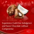 thumbnail image 3 of RED Chocolate Milk Chocolate Praline Truffles with a Smooth Coconut Filling 3 Pack, 3 of 5