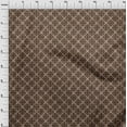 thumbnail image 4 of oneOone Georgette Viscose Brown Fabric Aian Batik Fabric For Sewing Printed Craft Fabric By The Yard 42 Inch Wide, 4 of 4