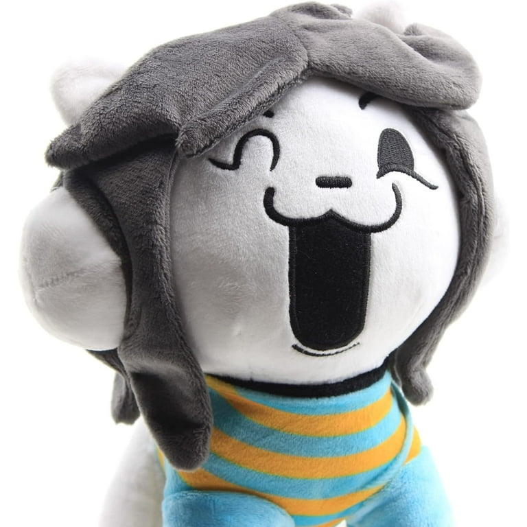 Undertale Plush Toys,Temmie Stuffed Plush Hugger Cushion