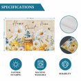 thumbnail image 6 of White Daisy Placemats Set of 4, Spring Floral Bees Elegant Pastoral Botanical Placemats for Dining Table, Place Mats for Kitchen Tabletop, Waterproof Wipeable Dining Table Mats Set, 6 of 9