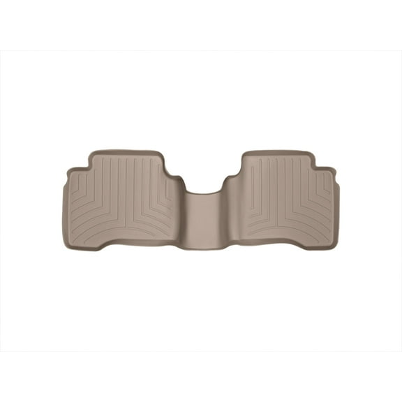 WeatherTech Custom Fit FloorLiners compatible with 2005-2006 Nissan X-Trail (Export) - 2nd Row, Tan