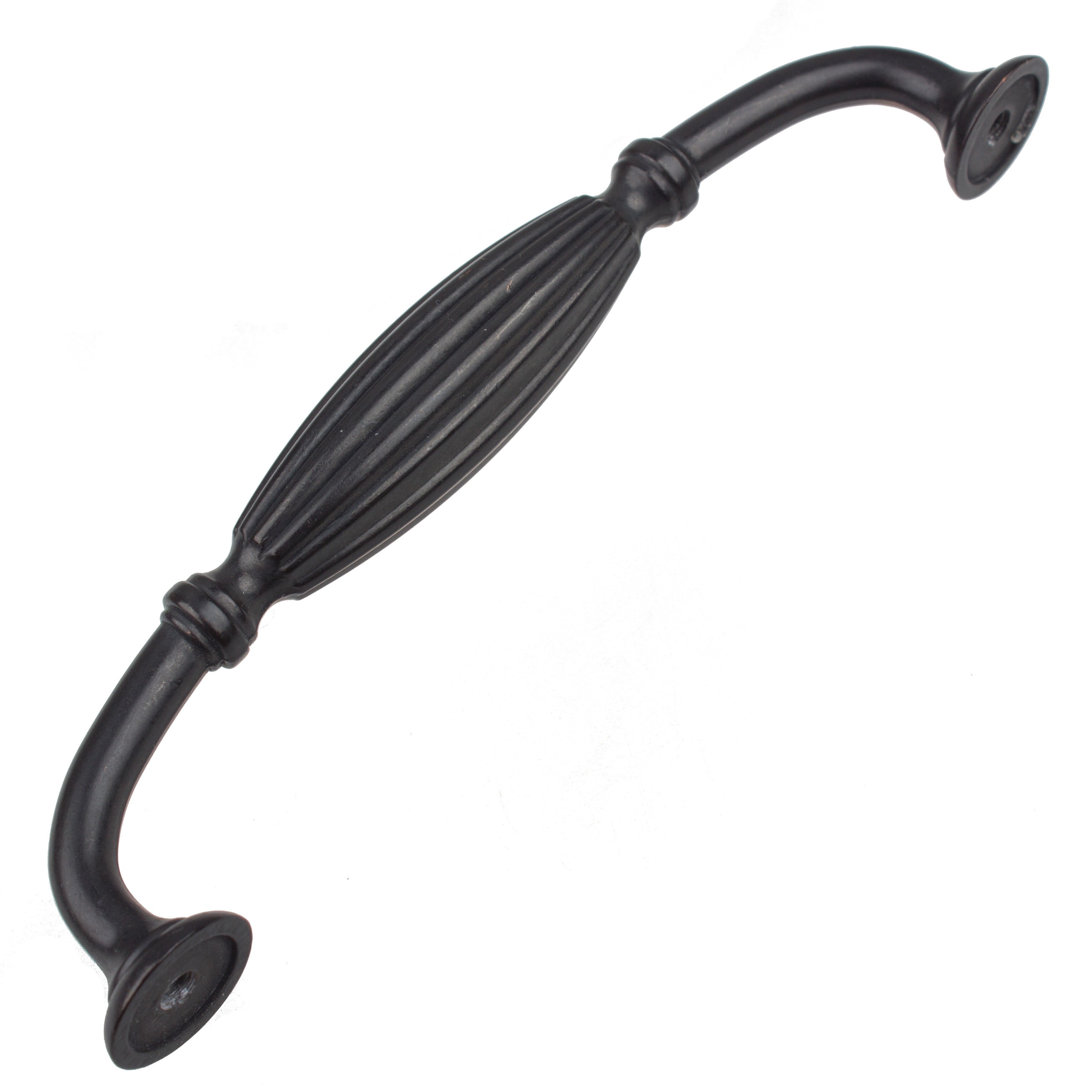 GlideRite 5 in. Center Fluted Cabinet Pulls, Oil Rubbed Bronze, Pack of 10