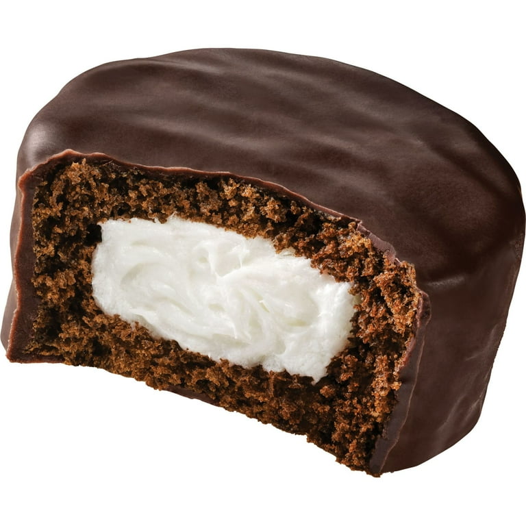 Hostess Chocolate Ding Dongs Cakes with Cream Filling - 12.70 oz