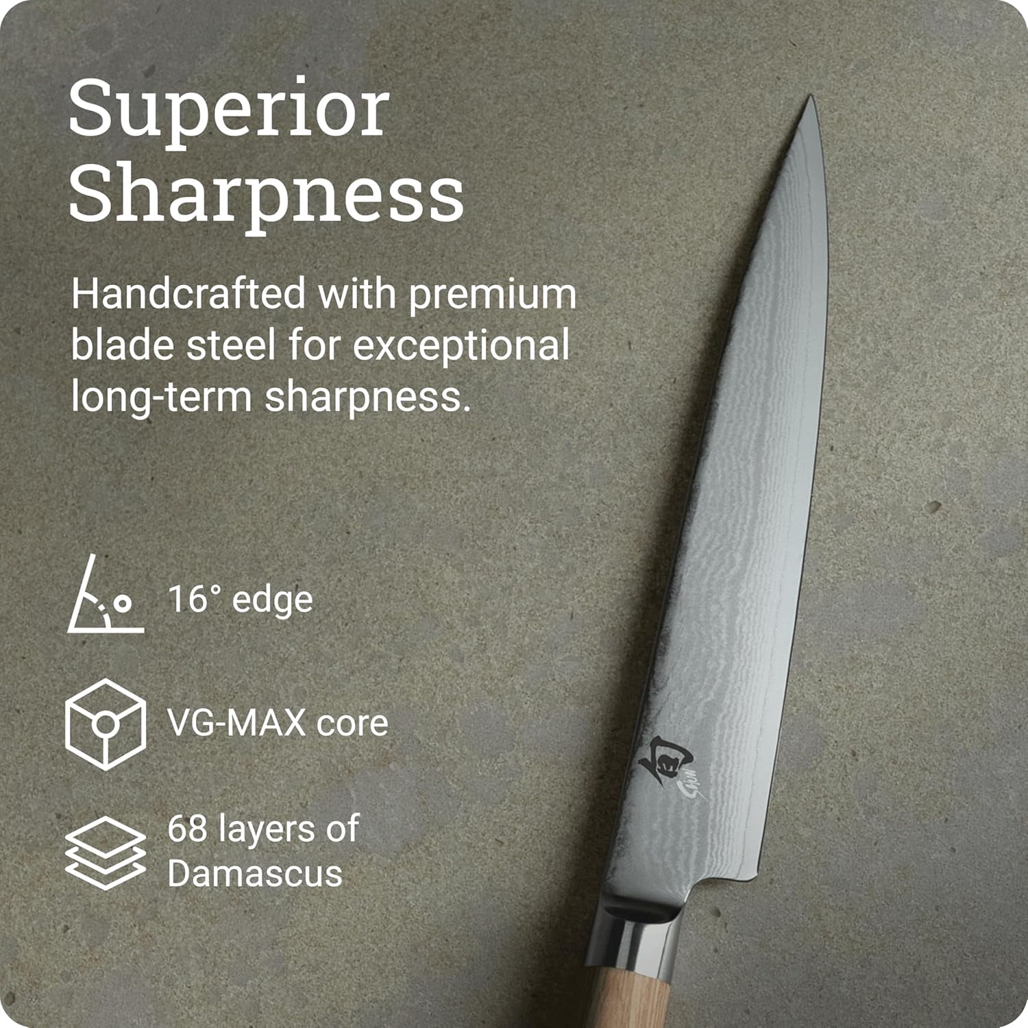 Shun Classic Blonde 6-inch Utility Kitchen Knife DM0701W