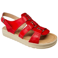 thumbnail image 1 of Sandalias Mujer Casuales Piel Vacuno de Broche Versatil para Playa Huarache Para Diario, 1 of 6