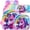 Pink Unicorn Rainbow, variant on 3PCS Unicorn Backpack, 16" Rainbow Sequin Bookbag for Girls, Elementary Preschool Preschool School Backpacks with Lunch Box - Pink