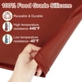 thumbnail image 4 of 6 PCS Silicone Dehydrator Sheets With Edge ,Nonstick Silicone Dehydrator Tray ,Reusable Silicone Baking Mat Dryer Mats with 1Pcs Spatula,High Temperature Resistance,for Fruits Meat Vegetables Herbs, 4 of 9