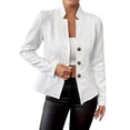 thumbnail image 2 of WCJM short Shirts for Womens Women Shirts New Button Patterned Small Suit Jacket for formal Wear During The New School Season, 2 of 7