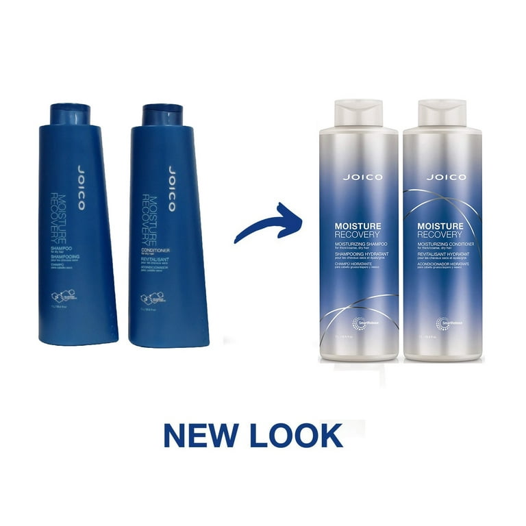 ved godt elevation lustre Joico Moisture Recovery Shampoo And Conditioner Liter Duo Set (33.8Oz) New  Look - Walmart.com