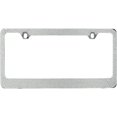 thumbnail image 1 of BLVD-LPF OBEY YOUR LUXURY License Plate Frame w/ 7 Crystal Rows - [Pack of 1] Rust Free Metal, Number Plate Frame w/, 1 of 5