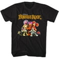 thumbnail image 1 of Fraggle Rock Group Shot Black Adult T-Shirt, 1 of 2