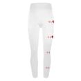 thumbnail image 5 of lcziwo Women's Valentines Day Printed Leggings High Waisted Butt Lifting Tight Pants Gym Casual Skinny Workout Yoga Pants Holiday Leggings White M, Sales Today Clearance Prime Only, 5 of 7