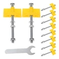 thumbnail image 1 of QUMIIRITY Tile Levelers for Ceramics 10Pcs Multi .91X2.16X1.18In for Flatness, 1 of 8
