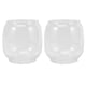 thumbnail image 1 of FELTECHELECTR 2 pantallas de lámpara de aceite, delicadas cubiertas de vidrio para lámpara de queroseno, pantalla de vidrio transparente., 1 of 4