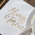 thumbnail image 4 of Kate Aspen Always & Forever 72-Piece Tableware Set White Gold 24 Guests, 4 of 8