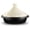 Ivory, variant on Kook Moroccan Tagine Enameled Cast Iron Cookware with Ceramic Pot Lid, 3.3QT Stone Blue