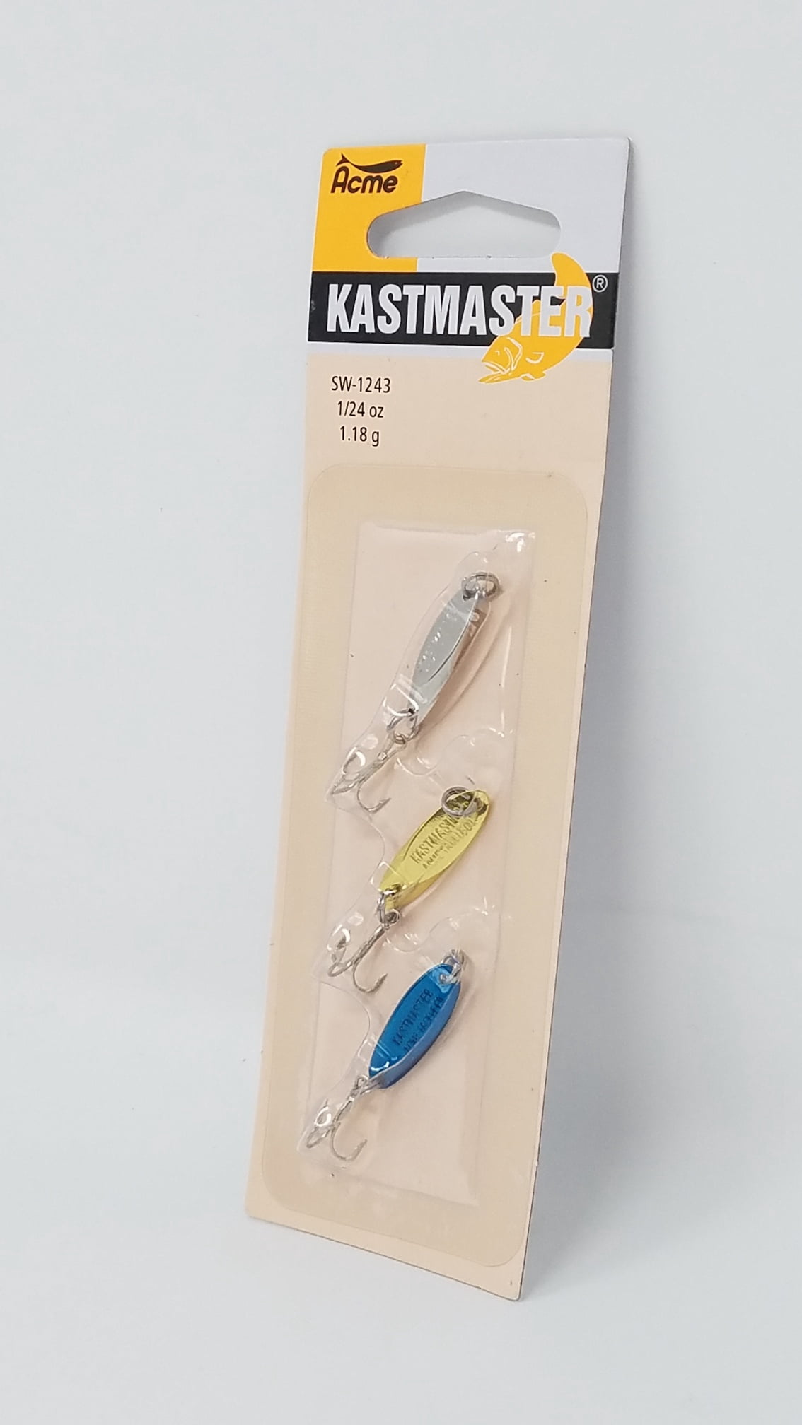 Acme Tackle Kastmaster Kit Fishing Lure Spoon 1/24 oz. 3pk Assorted Colors