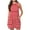 Red, variant on LYEAA Womens Casual Dresses with Pockets Plus Size Crew Neck Sleeveless Midi Dresses Striped Dressy Pullover Dresses Comfort Vacation Dresses Black 2XL