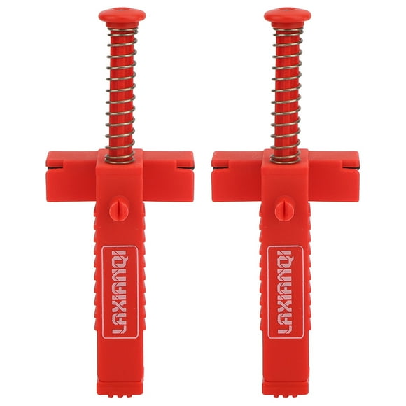 2PCs Brick Liner Plumber Tools Leveling Measuring Tool Hardware Accessory Red Plastic