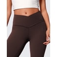 thumbnail image 3 of Pantalones CRZ YOGA Butterluxe tiro alto 33" con cintura cruzada en V y pierna acampanada, 3 of 3
