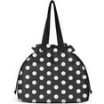 thumbnail image 4 of Sac à Lunch pour Femmes Isolé Sac à Lunch à Cordon pour le Travail, Grande Boîte à Lunch Résistante aux Taches pour Femmes avec Contenants, Sac Cromwell à Fermeture Cintrée Sac à Lunch Réutilisable pour Homme Noir Bureau, 4 of 4