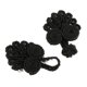 thumbnail image 5 of 20 pares de Botones de rana de nudo chino con cuentas para cheongsam negro Sunnimix Botones 2.5x6cm, 5 of 8