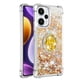 thumbnail image 2 of Funda para Xiaomi POCO F5 5G con Brillo Líquido Flotante, Purpurina, Parachoques y Anillo Giratorio Soporte, 2 of 5