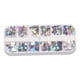 thumbnail image 2 of Manualidades coloridas Paillettes de uñas 3D Foil Flakes Nails Glitter 6-15x5cm jinwen DIY Nail Art Glitter Sequin, 2 of 8