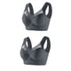 thumbnail image 1 of Conjunto de 2 sujetadores sin tirantes de encaje para mujer - Dobladillo lateral fino, ajustable, nailon/spandex, todas las estaciones, 1 of 4