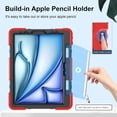 thumbnail image 4 of Case for iPad Air 11 Inch M3 M2 2025 2024, iPad Air 5th / Air 4th Generation Case 2022 2020, iPad Pro 11 2022 - 2018 with Screen Protector/Pen Holder/Rotating Stand/Hand Strap/Shoulder Strap, 4 of 7