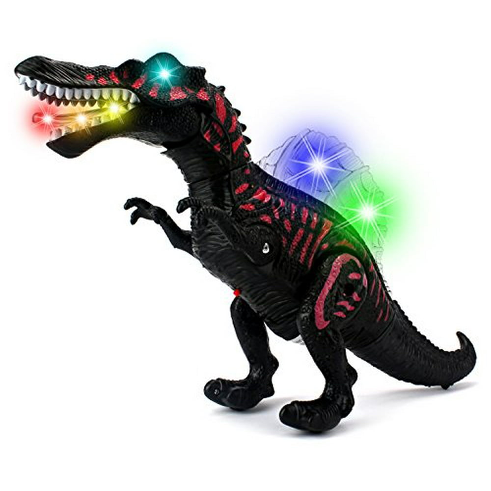 Dino Valley Spinosaurus Battery Operated Walking Toy Dinosaur Figure w