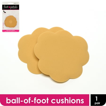Foot Petals Heels - Foot Petals Tip Toes Ball of Foot Cushions - Cushioned Ball of Foot Inserts for High Heels and Other Uncomfortable Shoes