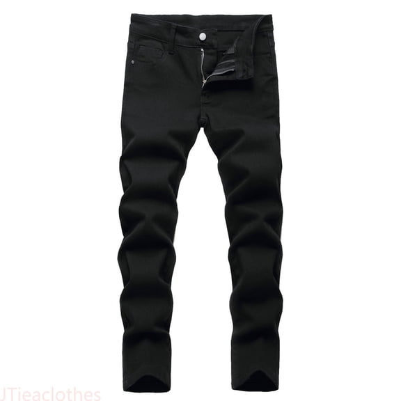 JTieaclothes Boy's Fit Ripped Distressed Fashion Kids Denim Jeans Pants,Boys Pants Sizes 6-7 Years