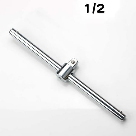 

VeliToy Socket Wrench T-handle Socket Extension Sliding Bar Connection(1/2 )