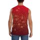 thumbnail image 4 of Fotbe Merry Christmas Men's Camiseta sin Mangas Estampada para Hombres, Playera Casual para Gimnasio, Entrenamiento, Playa-X-Large, 4 of 7