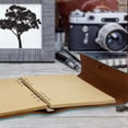thumbnail image 3 of Journal Blank Pages Polyurethane (PU) Leather Refillable Vintage Sketch Book Travel Notebook Diary Gift for Girls, 3 of 5
