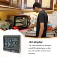 thumbnail image 2 of xinxixnxx Electronics LCD Display Kitchen Timer with Alarm High Accuracy Baking Countdown Stopwatch Reminder Household Living Room, 2 of 6