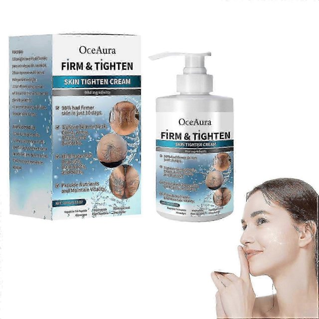 Crema reafirmante para pieles reafirmantes, reafirmante renovador de la firmeza de la piel, crema antienvejecimiento para el cuello y el escote, crema hidratante de día y noche para el cuerpo, reafir